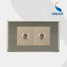 SAIP/SAIPWELL Safe Hochqualitäts UK Standard 13A 250 V PC BS Standard Wall Socket